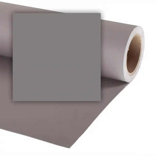 Colorama Bakgrunnspapir 539 Smoke Grey 1,35 x 11 m 