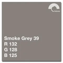 Colorama Bakgrunnspapir 539 Smoke Grey 1,35 x 11 m