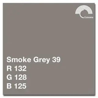 Colorama Bakgrunnspapir 539 Smoke Grey 1,35 x 11 m