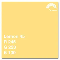 Colorama Bakgrunnspapir 0545 Lemon 1,35 x 11 m