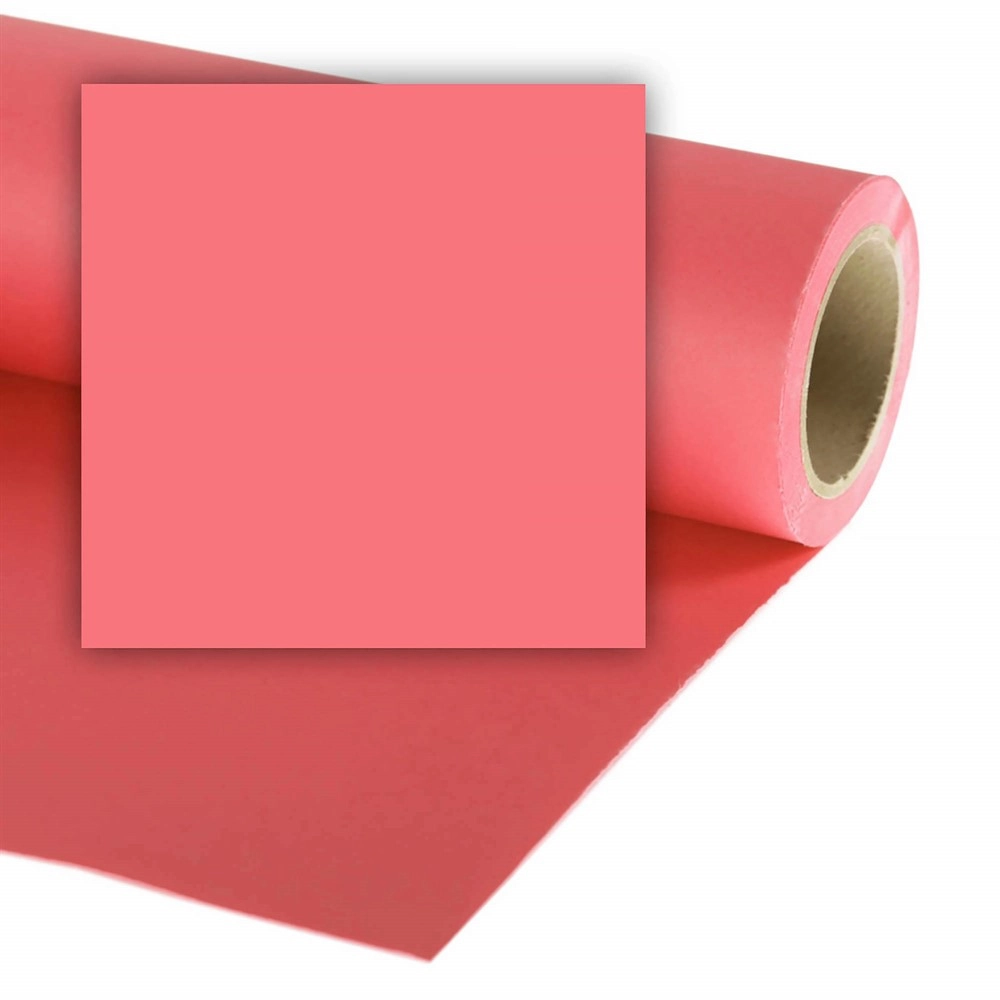 Colorama Bakgrunnspapir 0546 Coral Pink 1,35 x 11 m