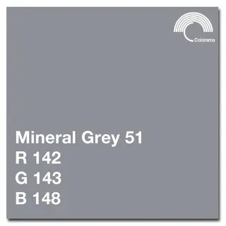 Colorama Bakgrunnspapir 551 Mineral Grey 1,35 x 11 m