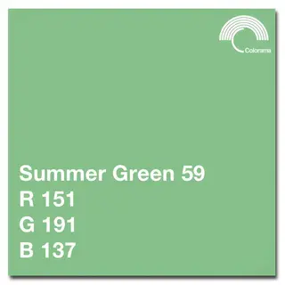 Colorama Bakgrunnspapir 559 Summer Green 1,35 x 11 m