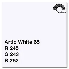 Colorama Bakgrunnspapir 0565 Arctic Whit 1,35 x 11 m