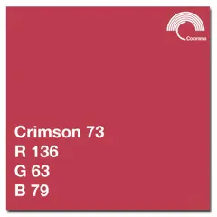 Colorama Bakgrunnspapir 0573 Crimson 1,35 x 11 m