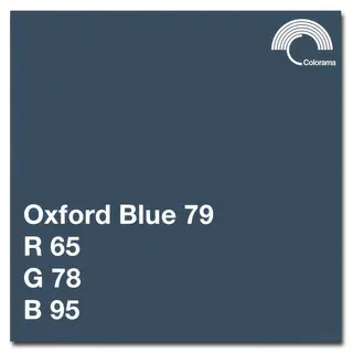 Colorama Bakgrunnspapir 0579 Oxford Blue 1,35 x 11 m