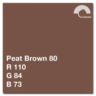 Colorama Bakgrunnspapir 0580 Peat Brown 1,35 x 11 m