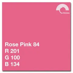 Colorama Bakgrunnspapir 0584 Rose Pink 1,35 x 11 m
