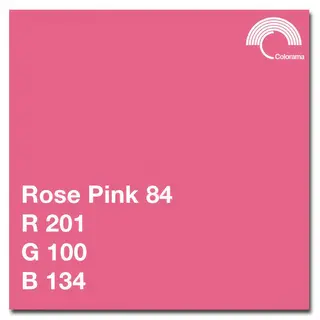 Colorama Bakgrunnspapir 0584 Rose Pink 1,35 x 11 m