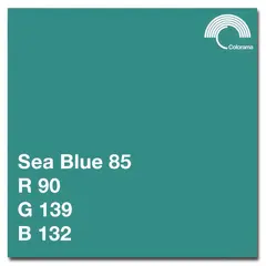 Colorama Bakgrunnspapir 0585 Sea Blue 1,35 x 11 m