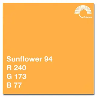 Colorama Bakgrunnspapir 0594 Sunflower 1,35 x 11 m