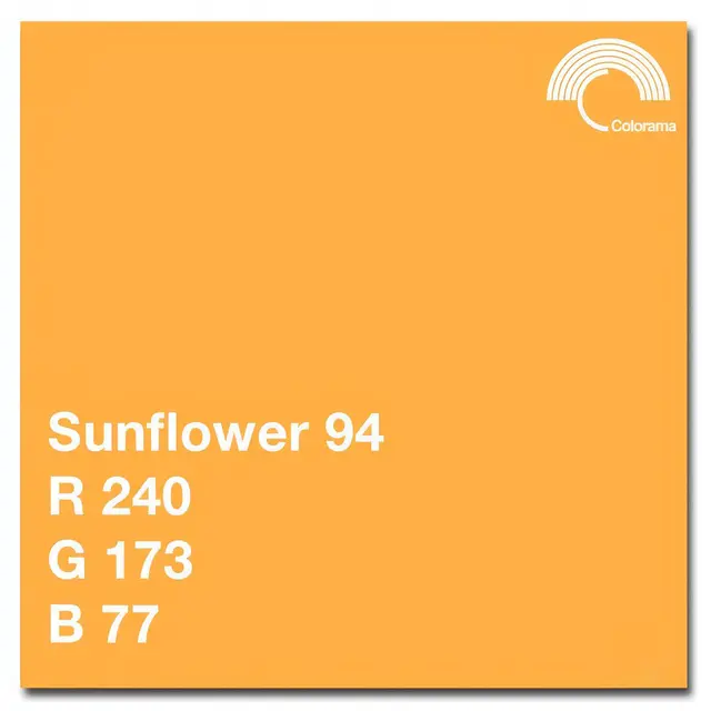 Colorama Bakgrunnspapir 0594 Sunflower 1,35 x 11 m 