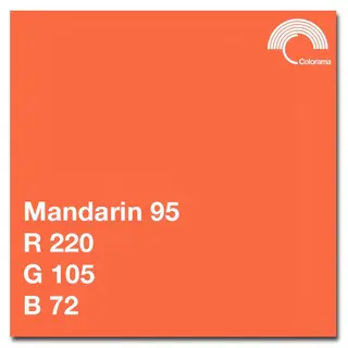 Colorama Bakgrunnspapir 0595 Mandarin 1,35 x 11 m