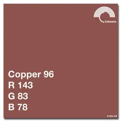 Colorama bakgrunnspapir 596 Copper 1.35 x 11 meter