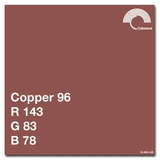 Colorama bakgrunnspapir 0596 Copper 1,35 x 11 m