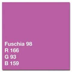 Colorama Bakgrunnspapir 0598 Fuchsia 1,35 x 11 m