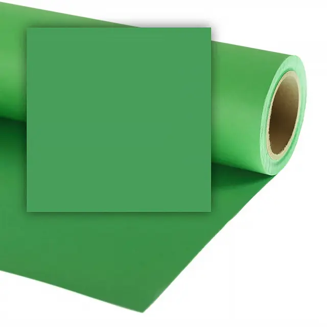 Colorama Bakgrunnspapir 0833 Greenscreen 3,55 x 15 m. Chromagreen 