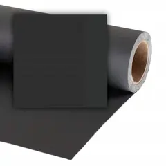Colorama Bakgrunnspapir 0468 Black 3,55 x 30 m