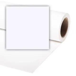 Colorama Bakgrunnspapir 0565 Arctic Whit 1,35  x 11 meter.