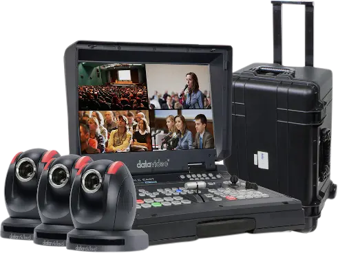 Datavideo BDL-1602 HS-1600T med 3x PTC-150TL 