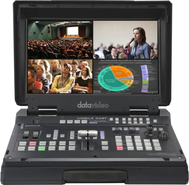 Datavideo BDL-1602 HS-1600T med 3x PTC-150TL 