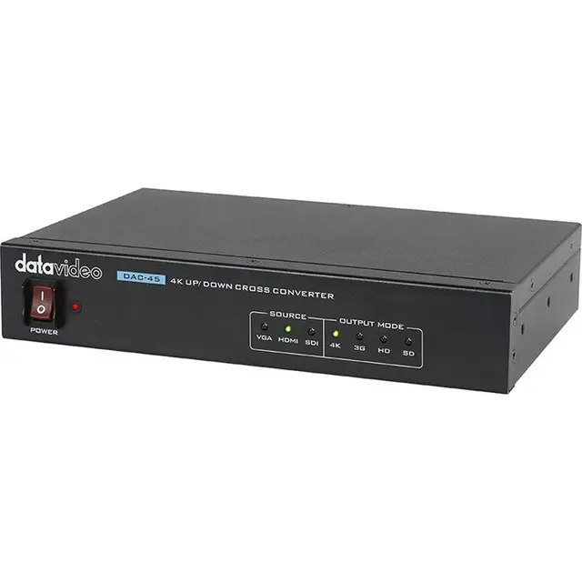 DataVideo DAC-45  4K Scaler 4K/HD/SD Up/Down Cross Converter 
