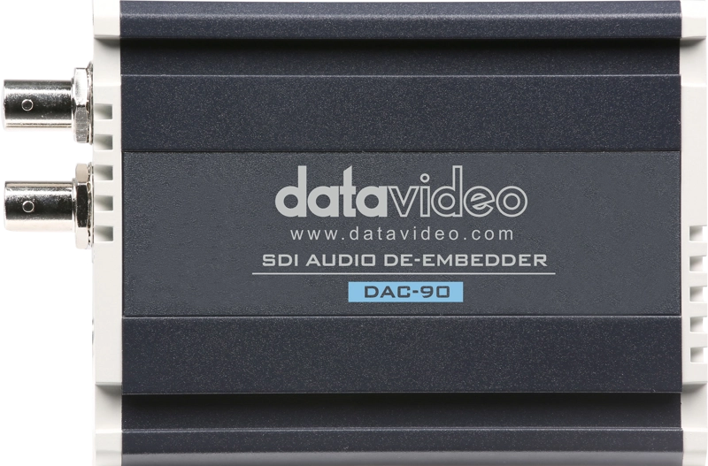 Datavideo DAC-90 Audio de-embedder Hente ut lyd fra HD-SDI
