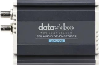 Datavideo DAC-90 Audio de-embedder Hente ut lyd fra HD-SDI