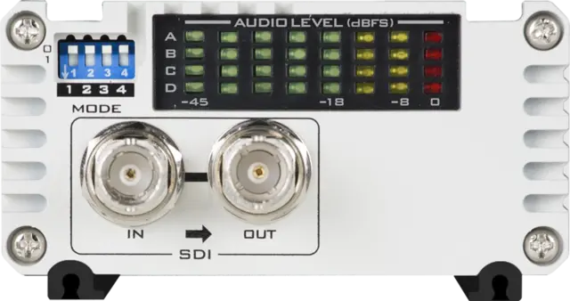 Datavideo DAC-90 Audio de-embedder Hente ut lyd fra HD-SDI 