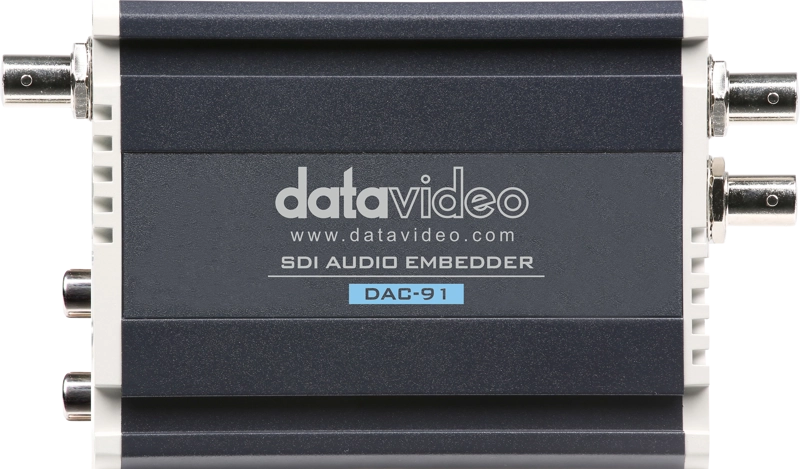 Datavideo DAC-91 Audio embedder Legge analog lyd til SDI