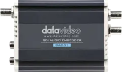 Datavideo DAC-91 Audio embedder Legge analog lyd til SDI