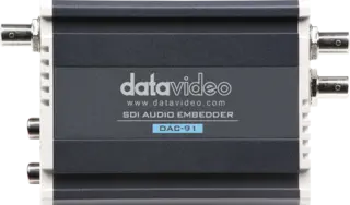 Datavideo DAC-91 Audio embedder Legge analog lyd til SDI