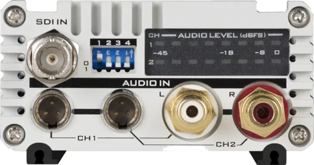 Datavideo DAC-91 Audio embedder Legge analog lyd til SDI 