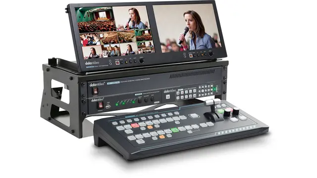 Datavideo GO-1200-Studio 6x SDI Videomixer med stream og record 