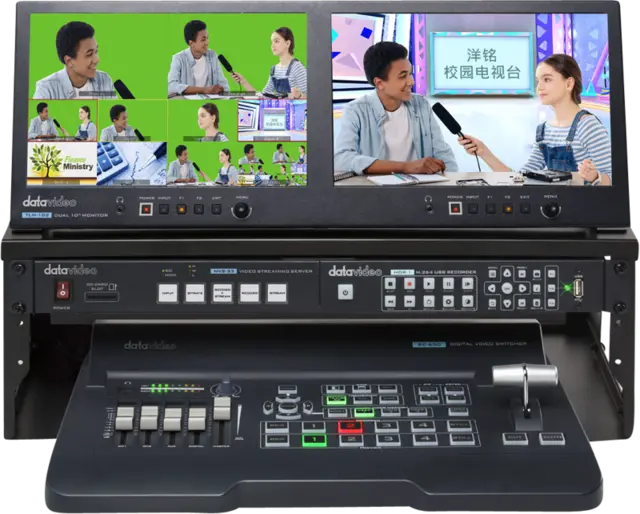 Datavideo GO-650-STUDIO 4 Kanal Video mixer med stream og record 