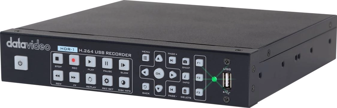 Datavideo HDR-1 MP4 Opptager H264 Opptager på SD Kort