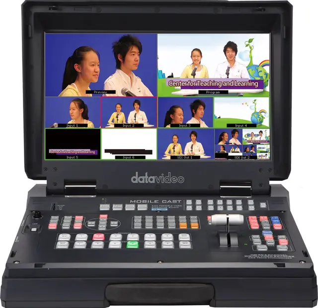 Datavideo HS-1300 6 INP HD SWITCHER IN CASE WITH S 
