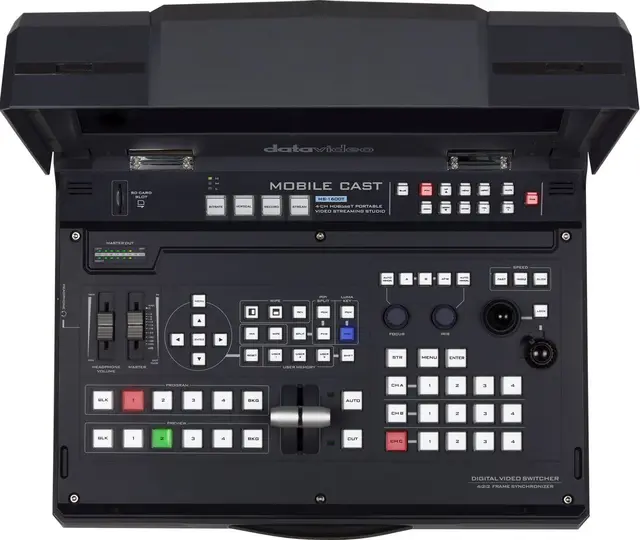 Datavideo HS-1600T MKII HD BaseT mixer med skjerm i koffert 