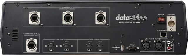 Datavideo HS-1600T MKII HD BaseT mixer med skjerm i koffert 