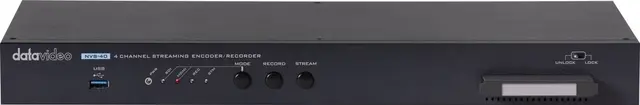 Datavideo NVS-40 4 4-kanals streaming koder/opptaker. 