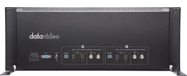 Datavideo TLM-102 Dual 10.1” Monitor Rack Mount 4U 