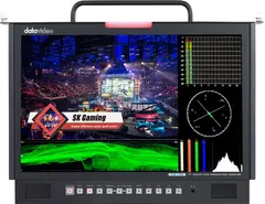 Datavideo TLM-170VM 17.3&quot; Rackmonterbar 1080p, i skuff for 19&quot; rack, ScopeView