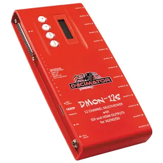 Decimator DMON-12S 12 Channel Multi-Viewer med HDMI & SDI
