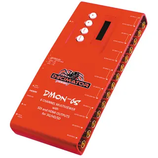 Decimator DMON-6S 6 Channel Multi-Viewer med HDMI &amp; SDI