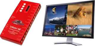 Decimator DMON-6S 6 Channel Multi-Viewer med HDMI &amp; SDI