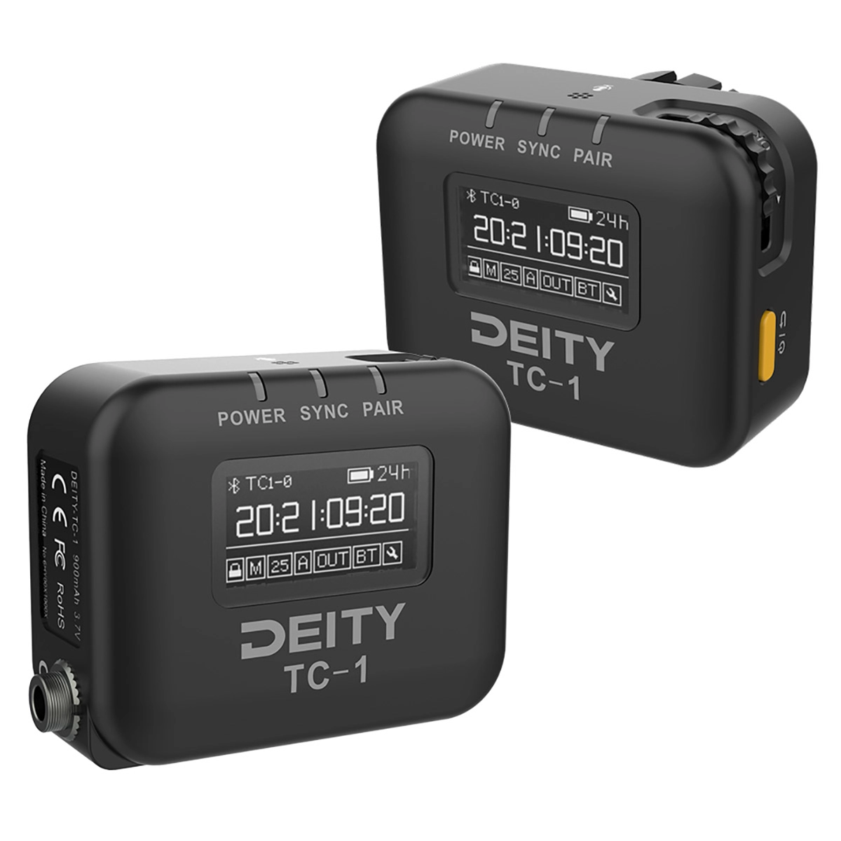 Deity TC-1 Timecode Device Double kit 2x Tidskode sender/mottager og kabler
