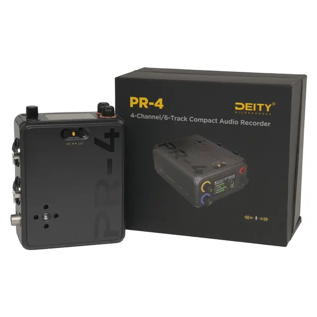 Deity PR-4 Portable Field Recorder 32-Bit Float 
