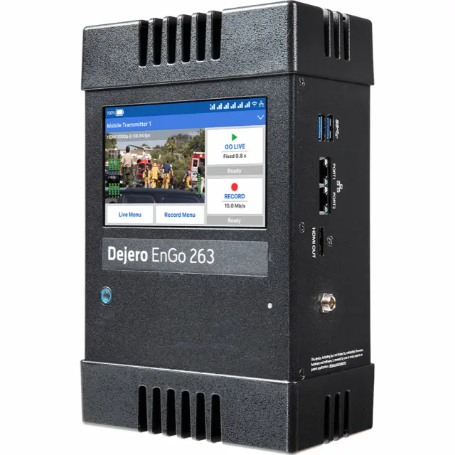 Dejero EnGo 3 5G Video transmitter & Internett Gateway 