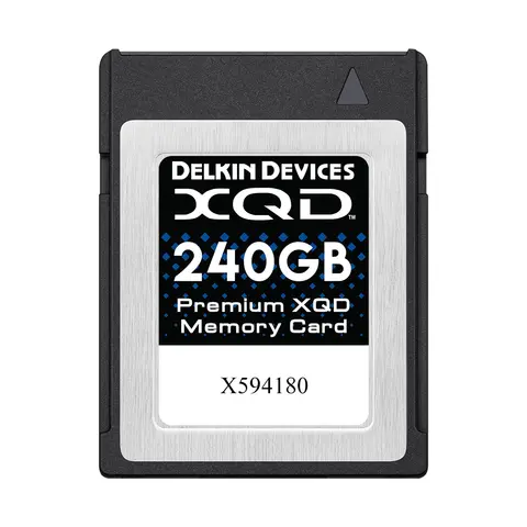 Delkin Premium XQD 240 GB Delkin XQD 240 GB 2933X - R440/W400