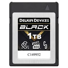 Delkin 1TB CFexpress 4.0 Type B Black 1TB. R3700/W3000 -  VPG800